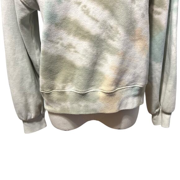Abercrombie & Fitch Size S Tie Dyed Sweatshirt Soft A & F Collection Crop Boho - Picture 4 of 9